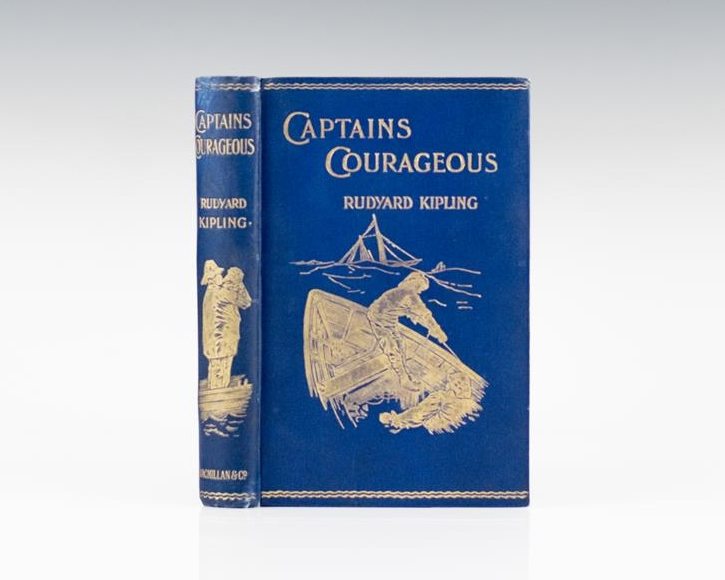 Captains Courageous Rudyard Kipling First Edition Rare