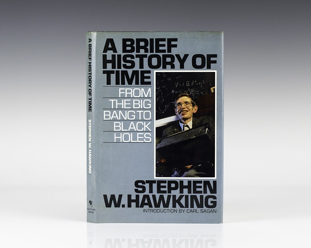 A Brief History Of Time Stephen Hawking First Edition Rare Book