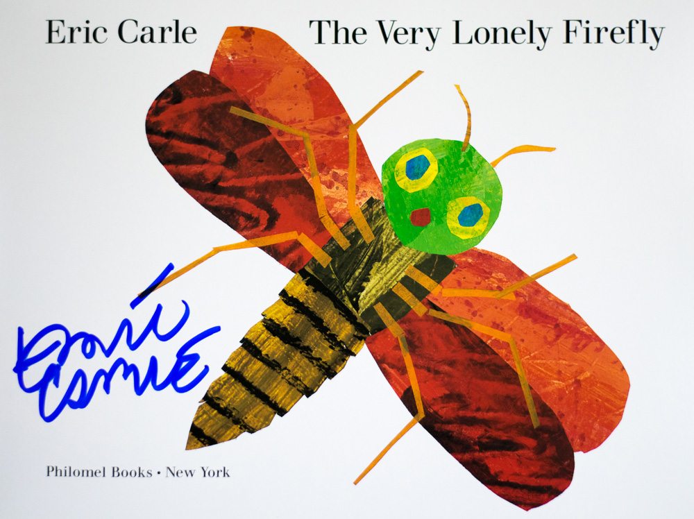 The Very Lonely Firefly First Edition Eric Carle Signed