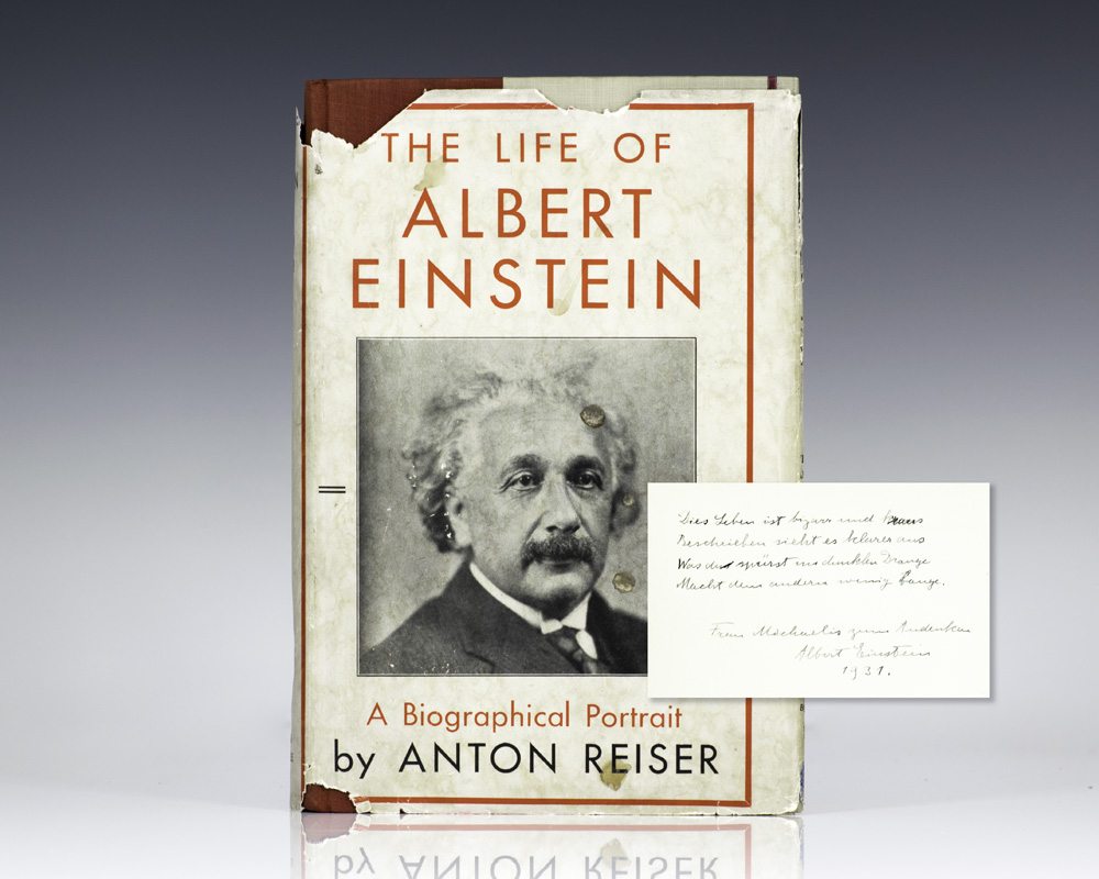biography of einstein book