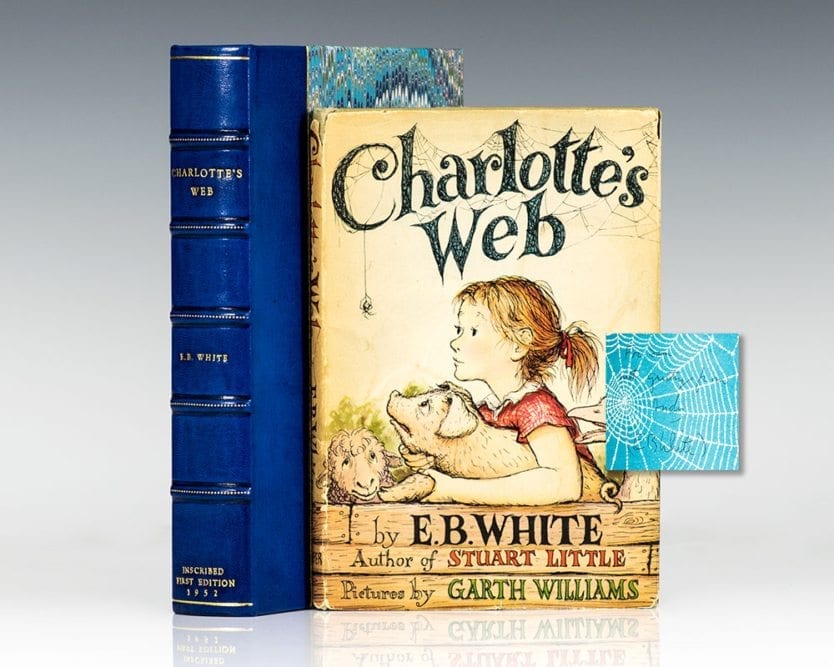 Charlotte's Web E.B. White First Edition Signed