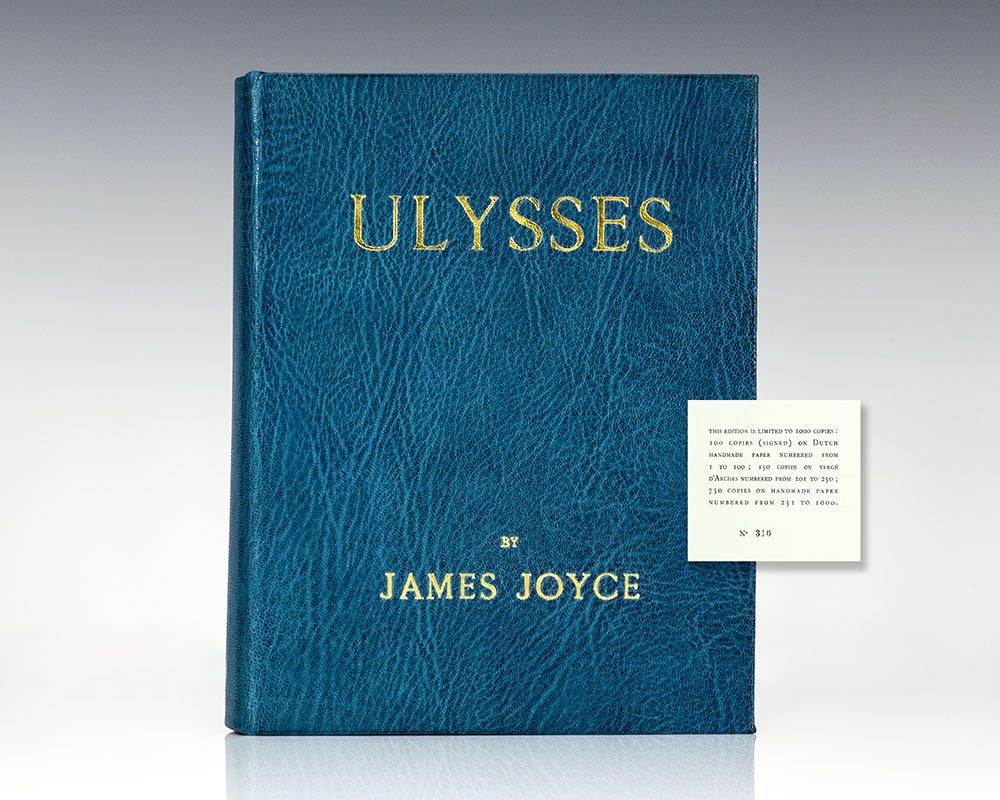 Ulysses James Joyce First Edition Rare Book