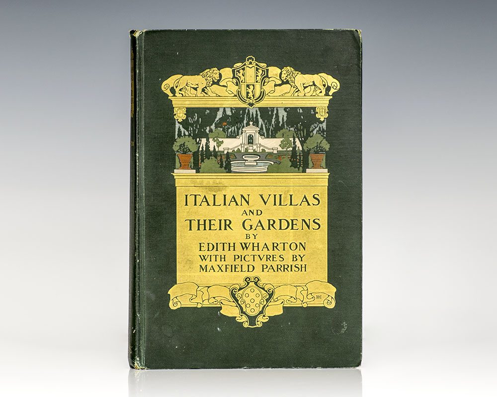 Italian Villas And Their Gardens Edith Wharton First Edition