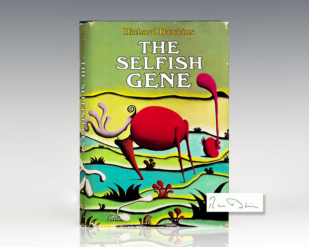 Selfish Gene Richard Dawkins First Edition Signed