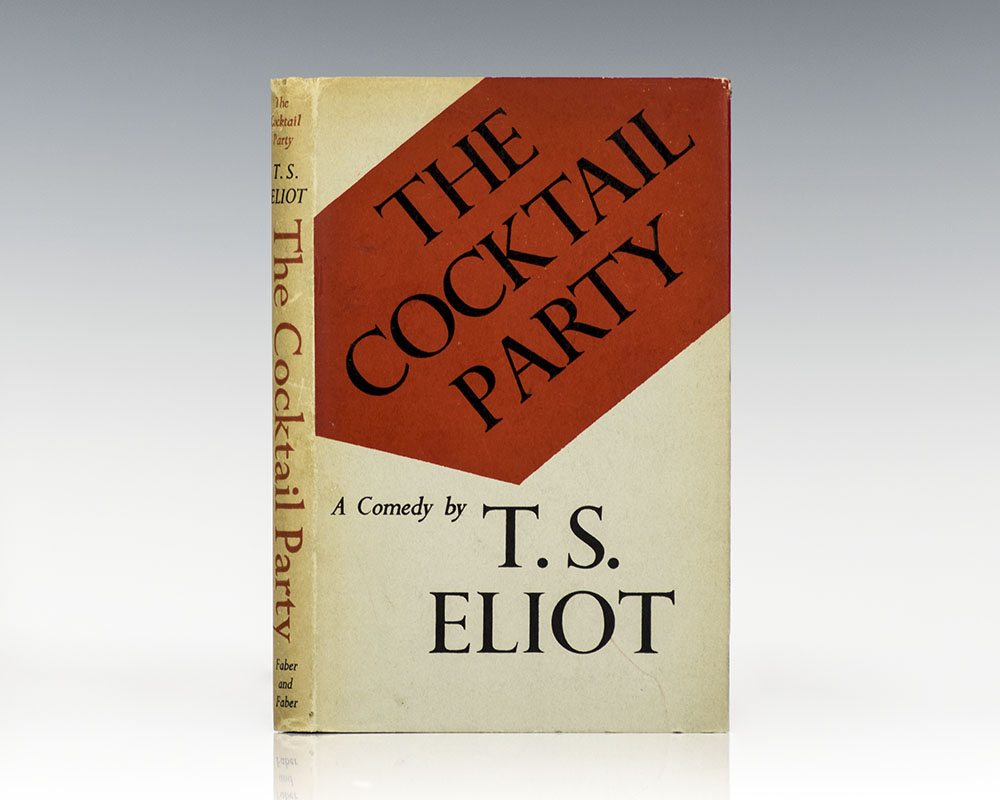 The Cocktail Party First Edition T.S. Eliot SIgned