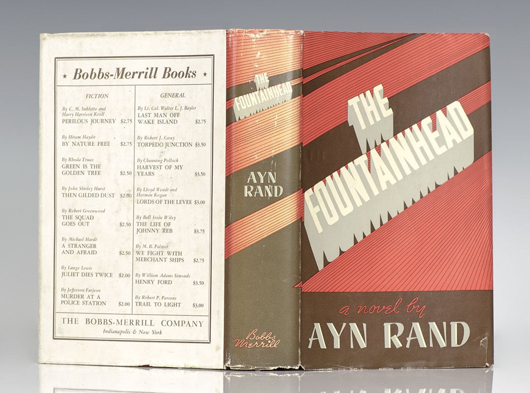 The Fountainhead Ayn Rand First Edition Signed Rare