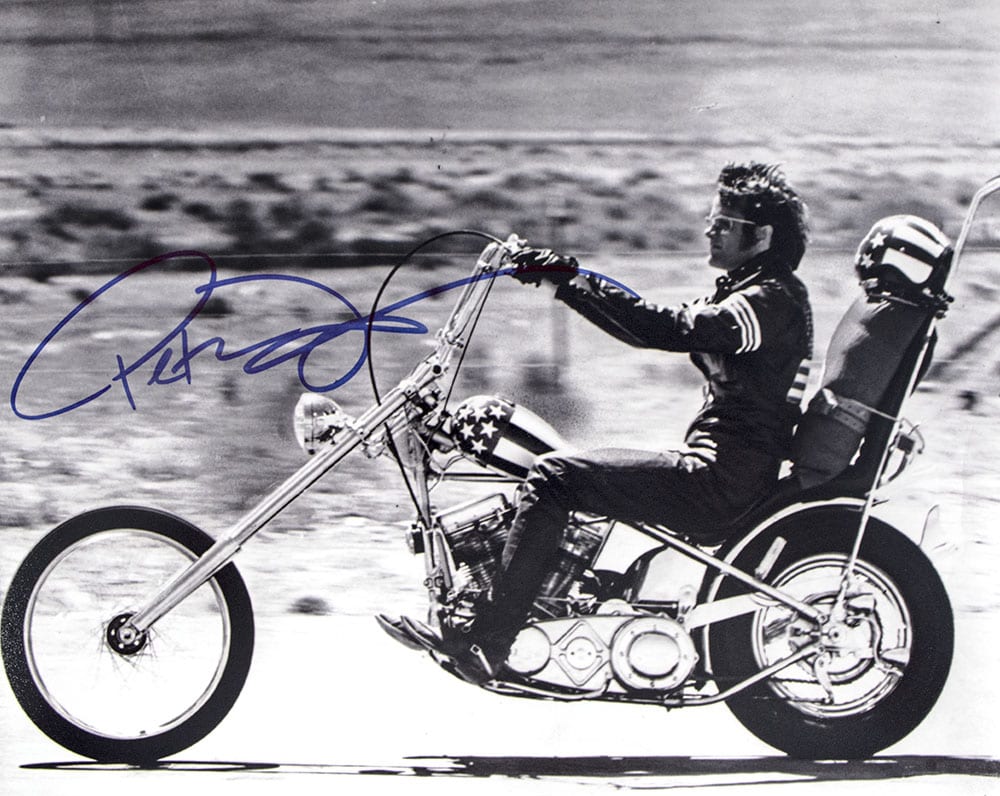 Peter Fonda Signed Photograph