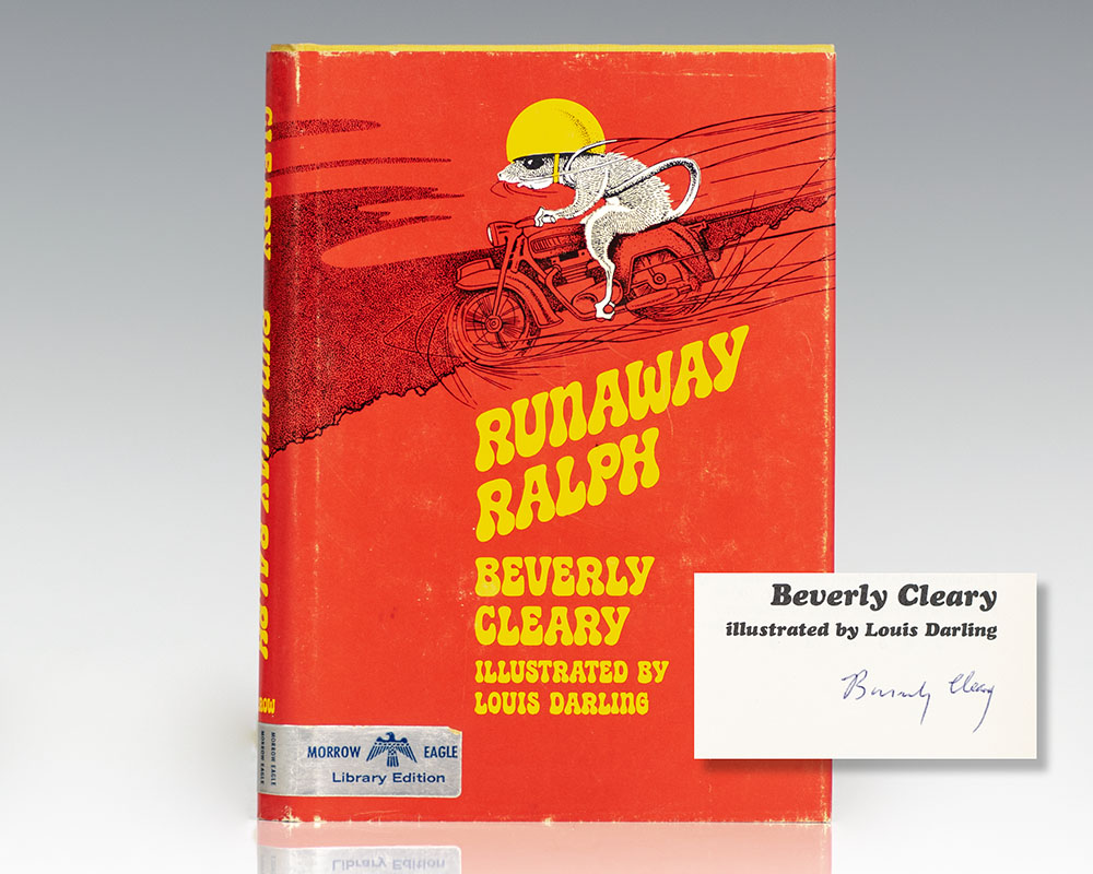 Runaway Ralph Beverly Cleary First Edition Signed