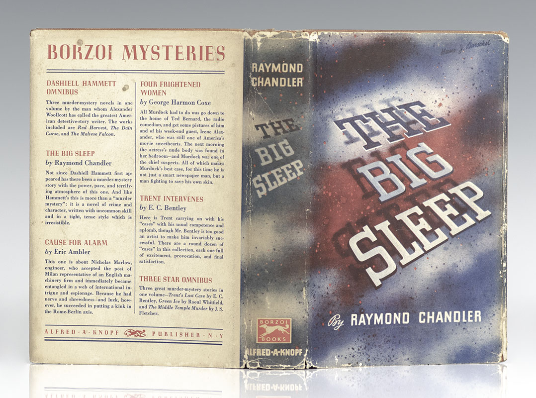 The Big Sleep Raymond Chandler First Edition