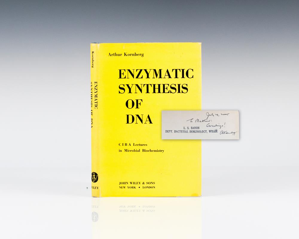 Arthur Kornberg DNA First Edition Signed