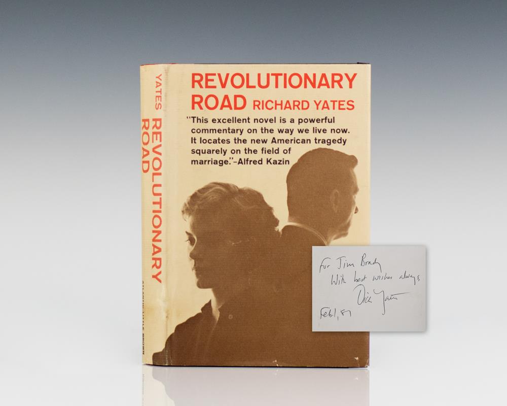 Revolutionary Road Richard Yates First Edition Signed