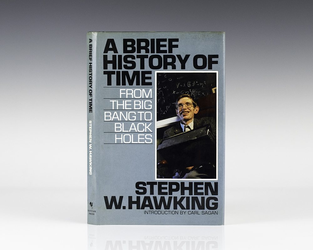 A Brief History of Time Stephen Hawking First Edition Rare Book