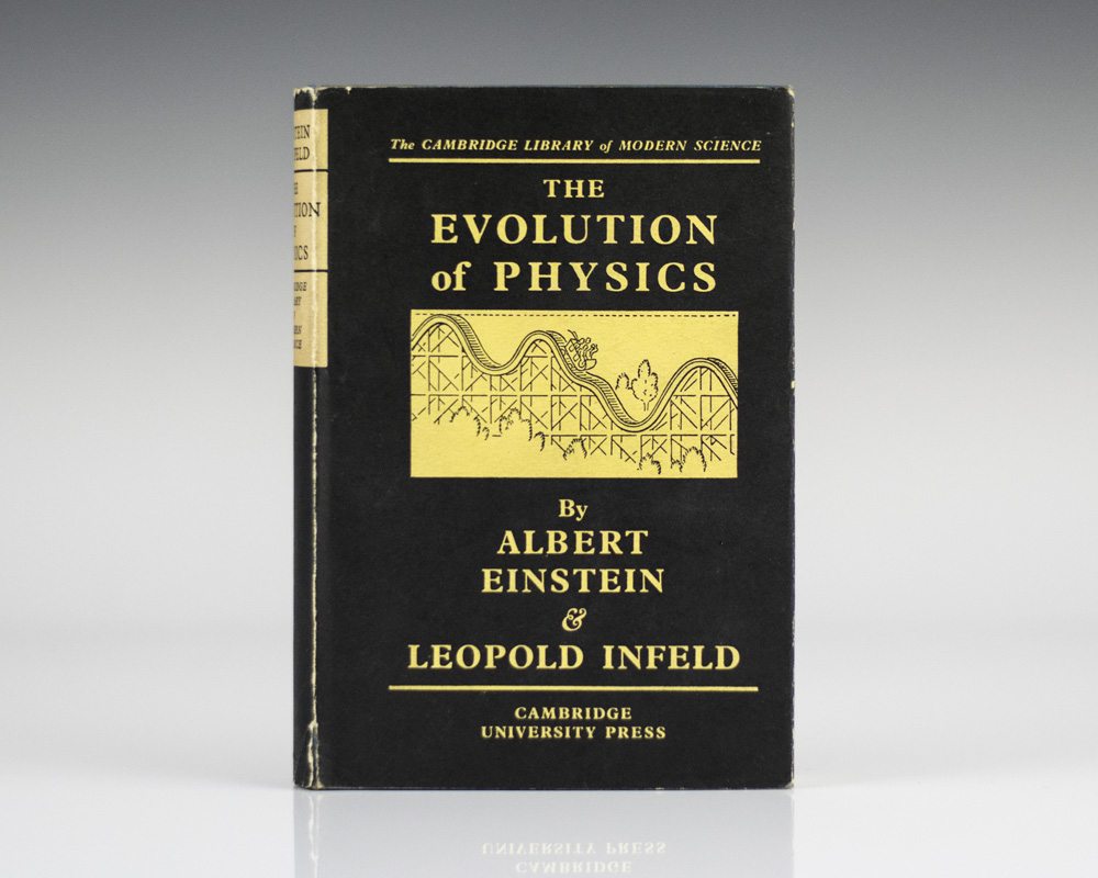 Evolution Of Physics Albert Einstein First Edition Rare Book