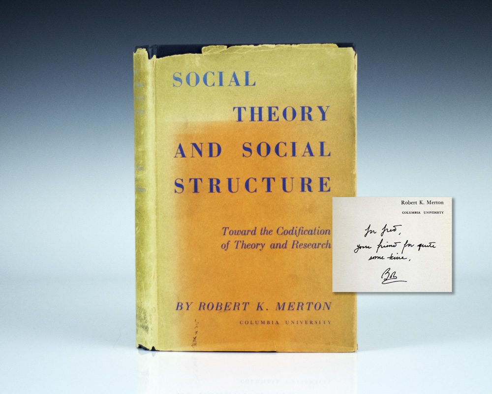 robert merton structural functional theory