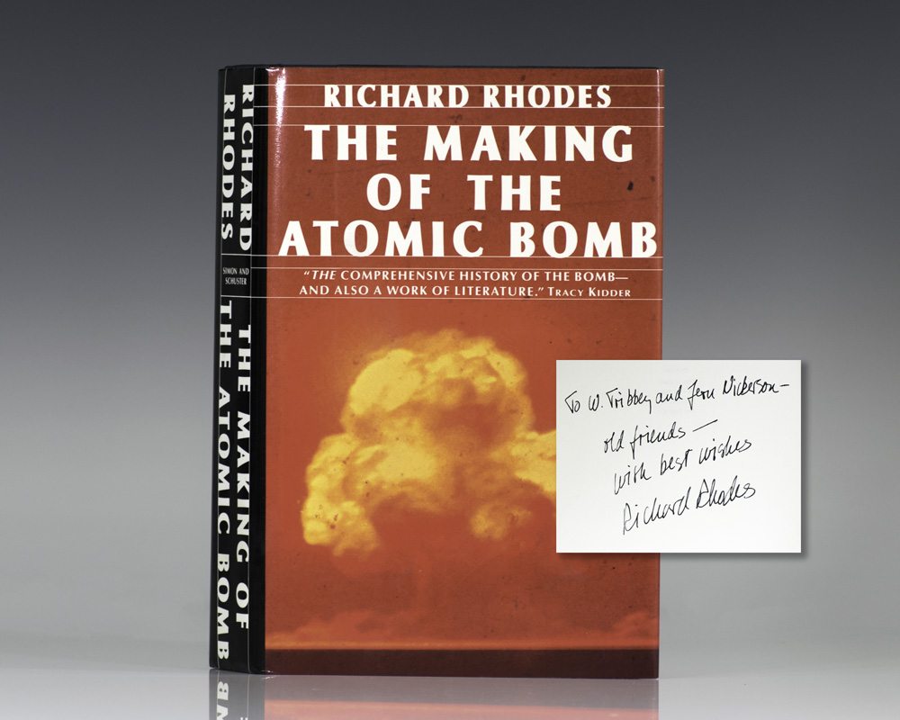 The Making of the Atomic Bomb Richard Rhodes First Edition Signed Rare