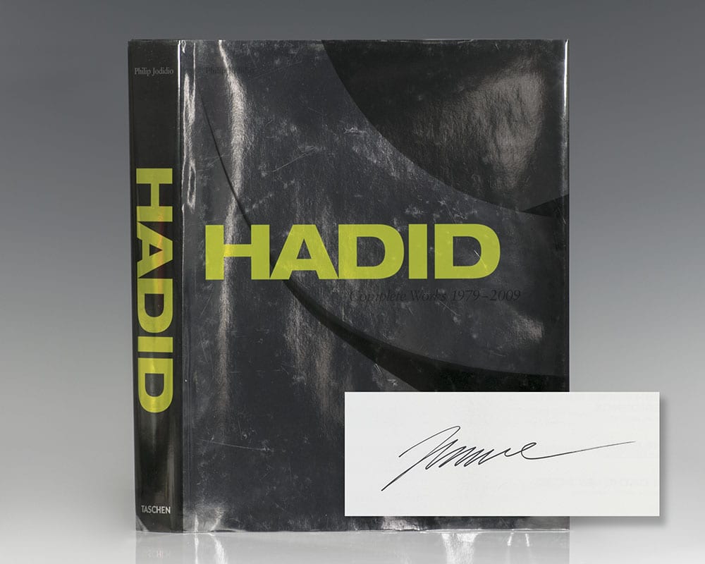 Zaha Hadid: Complete Works First Edition Signed