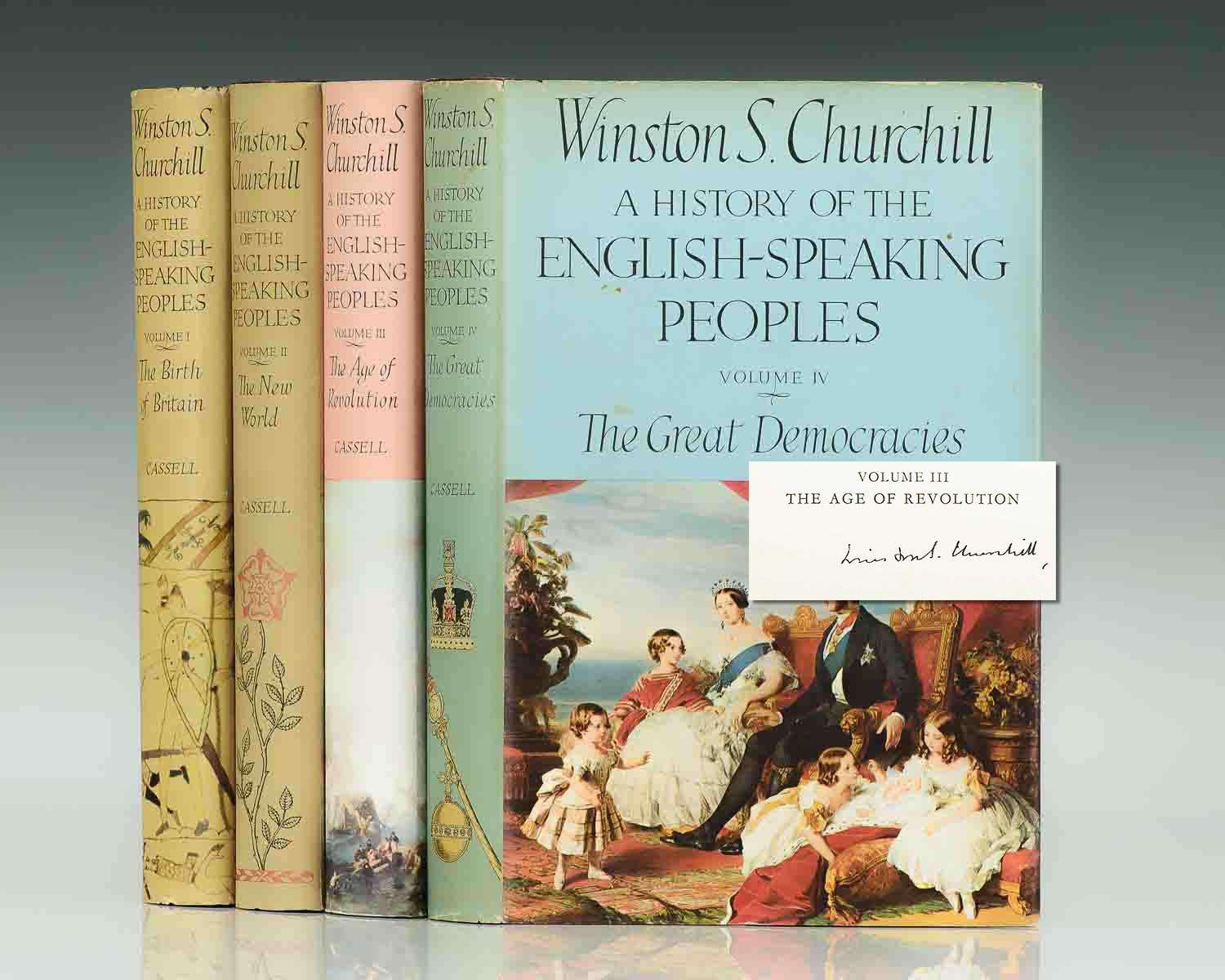  History  of the English  Speaking Peoples Winston Churchill 