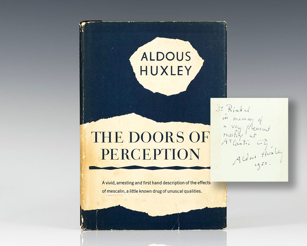 The Doors of Perception Aldous Huxley First Edition Signed