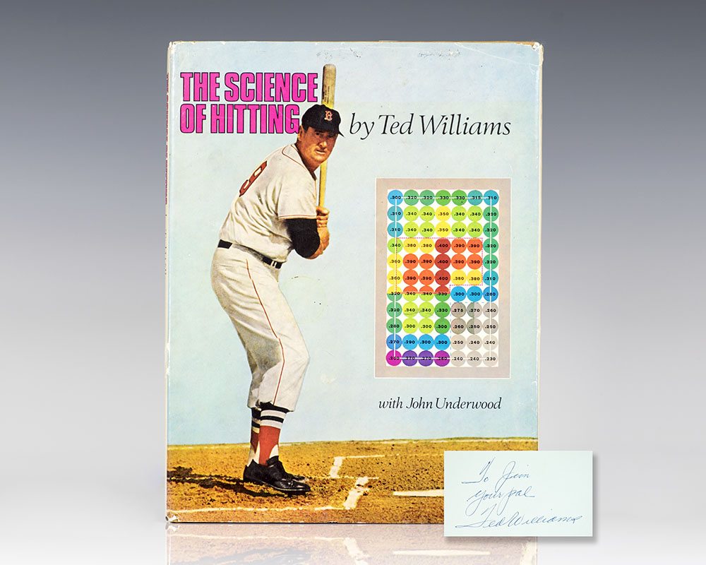 The Science of Hitting Ted Williams First Edition Signed