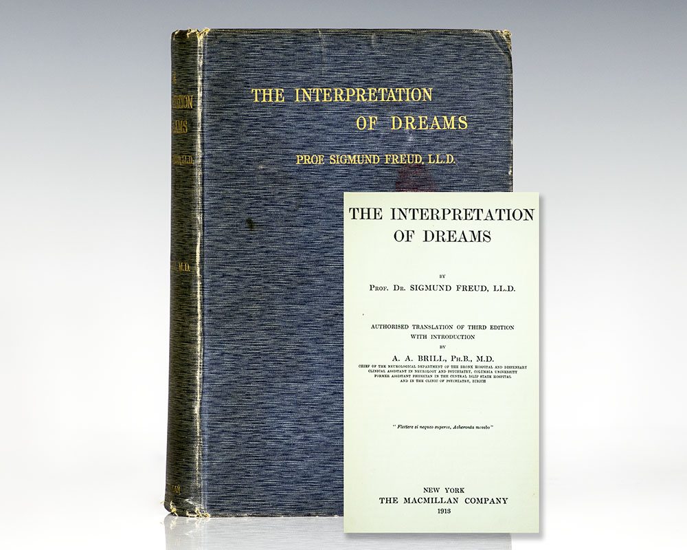 sigmund freud the interpretation of dreams book