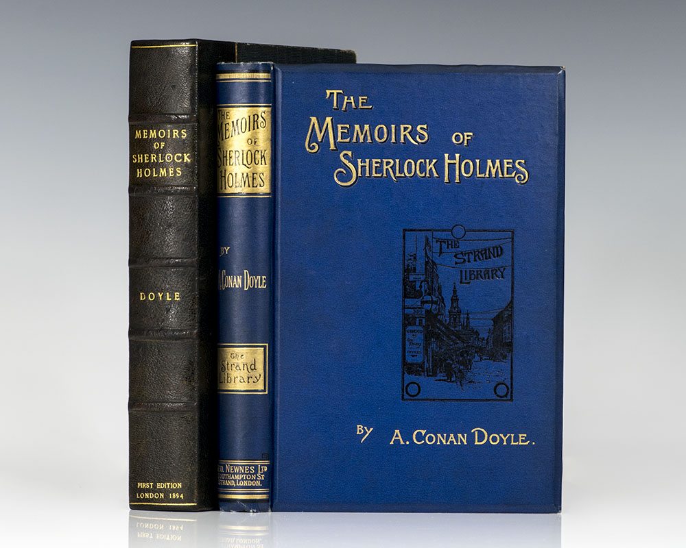 Memoirs of Sherlock Holmes Arthur Conan Doyle First Edition