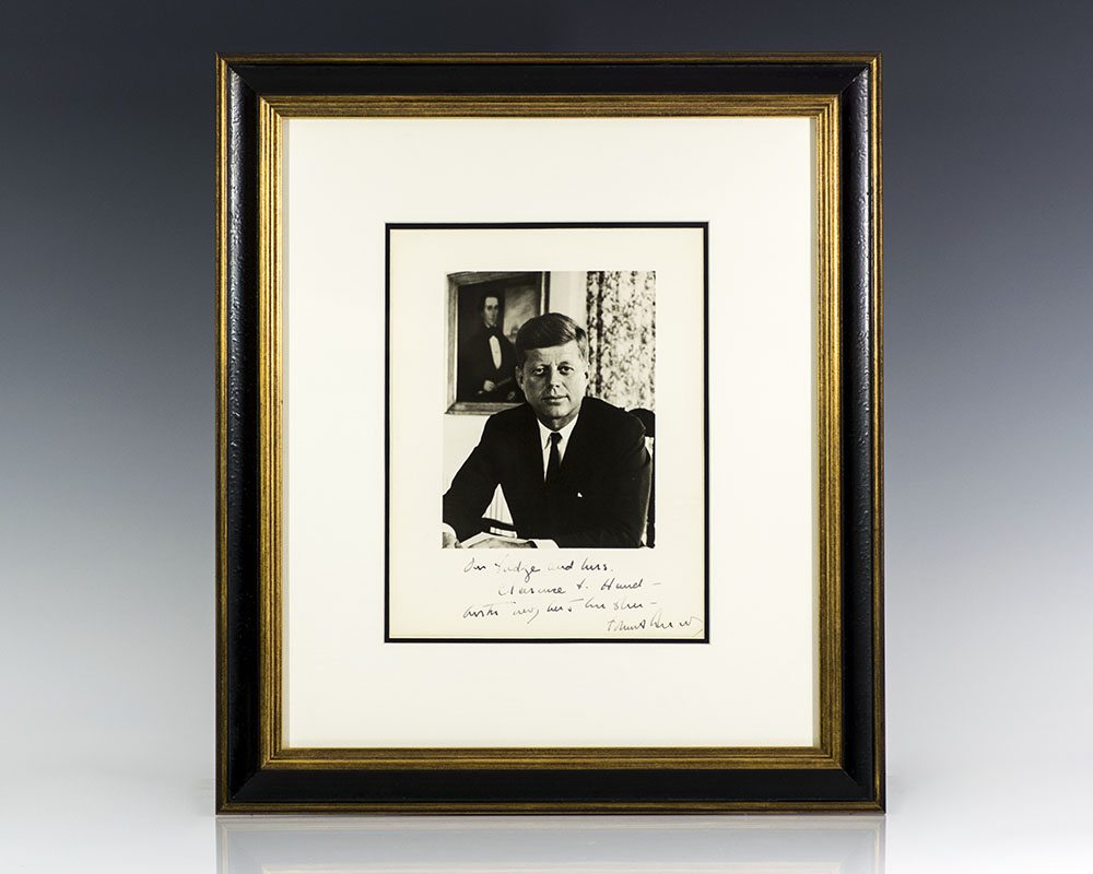 John F. Kennedy Signed Photograph