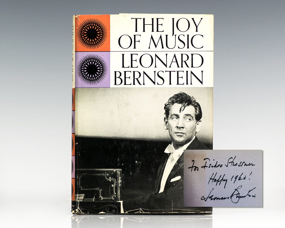 The Joy Of Music Leonard Bernstein First Edition Signed