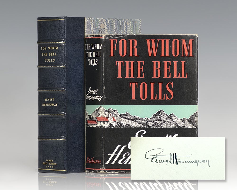 for whom the bell tolls ernest