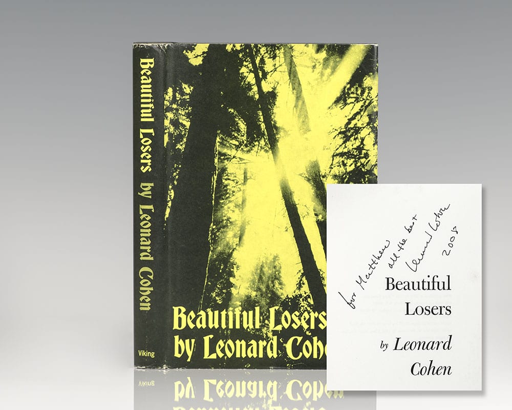 Beautiful Losers Leonard Cohen First Edition Signed
