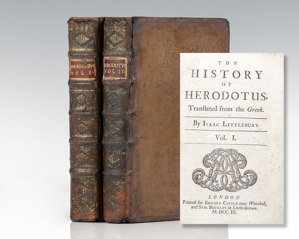 The History of Herodotus. Translated from the Greek. By Isaac ...