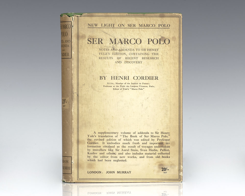 the book of sir marco polo