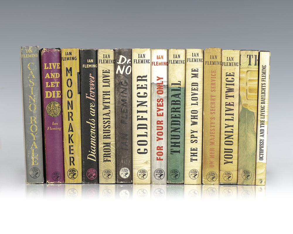 James Bond First Edition Set Ian Fleming