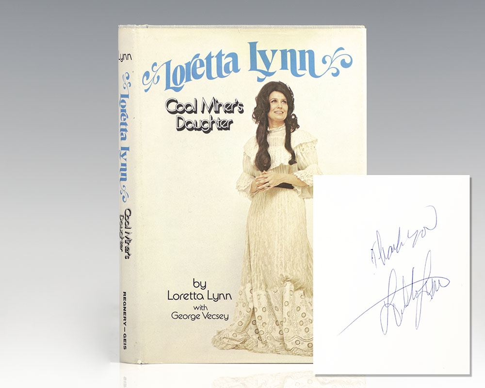 Coal Miner's Daughter Loretta Lynn First Edition Signed