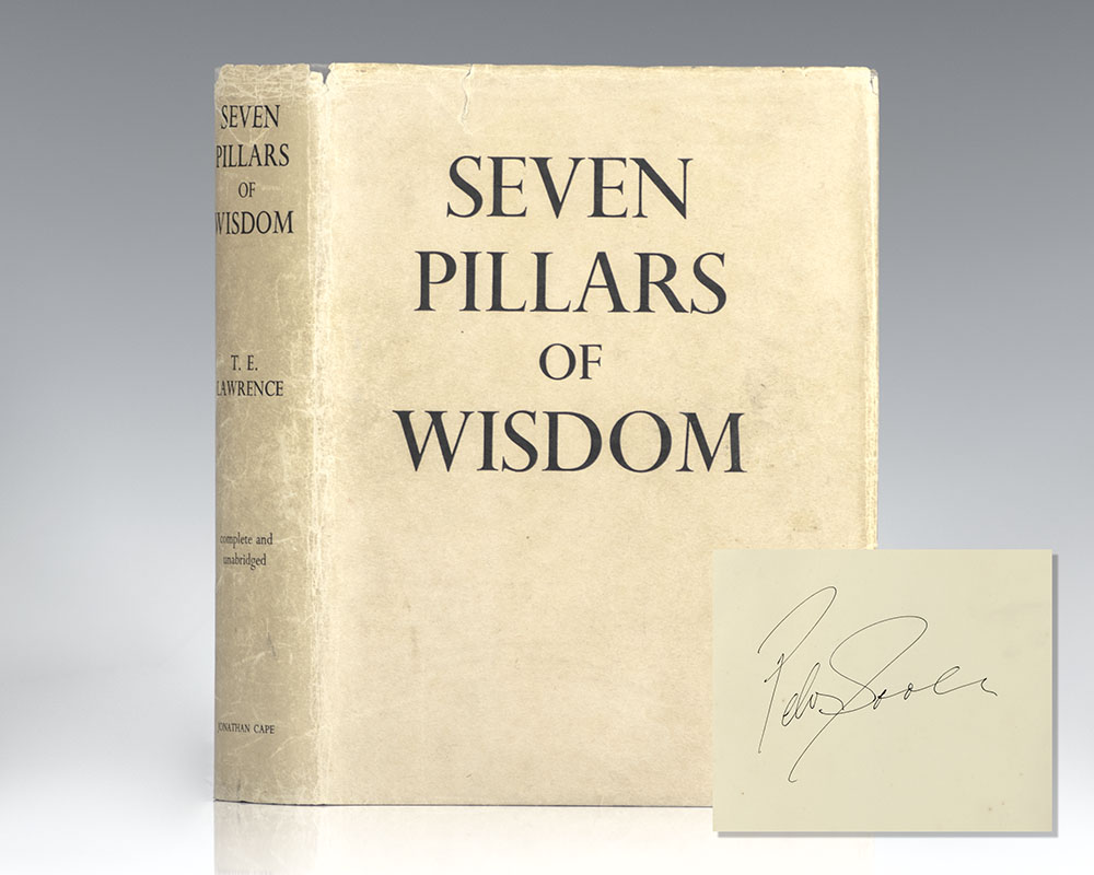author of seven pillars of wisdom