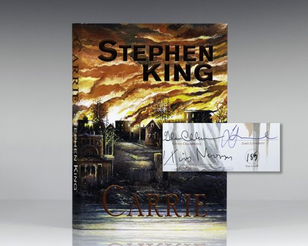 Carrie First Edition Stephen King Signed