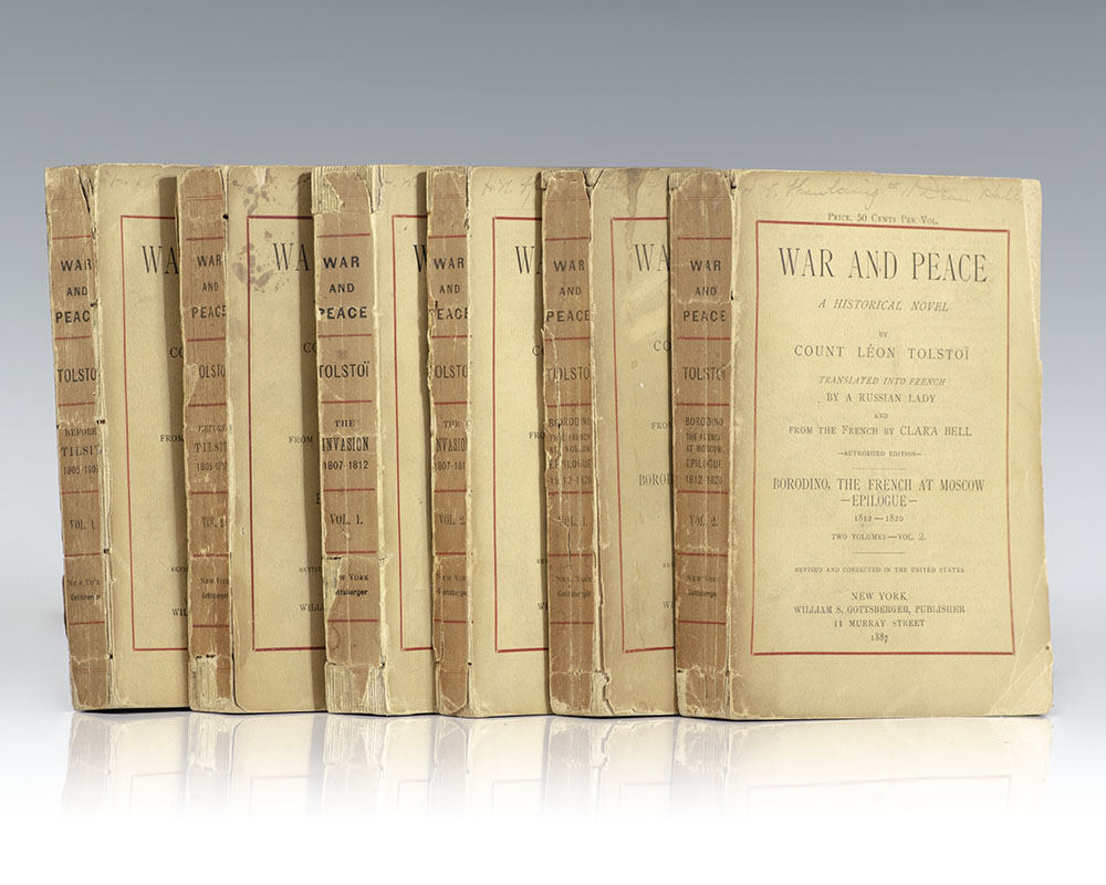 war and peace novel by leo tolstoy