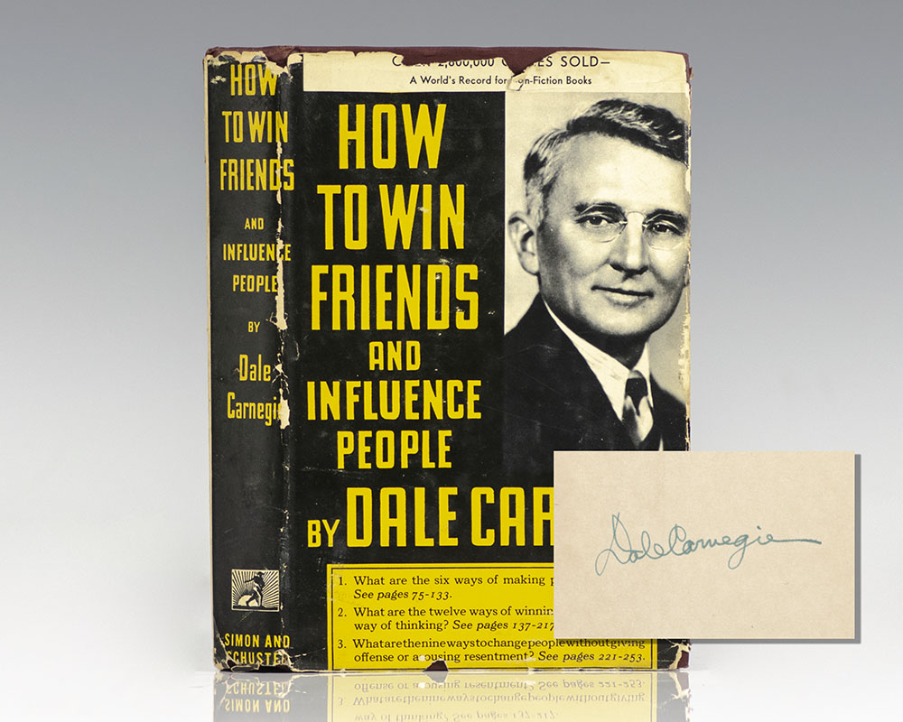 how to win friends and influence people by dale carnegie