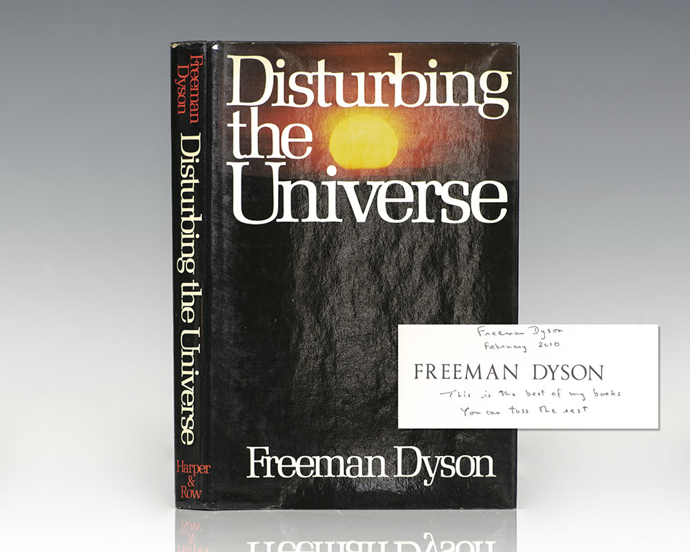 Disturbing the Universe Freeman Dyson Rare Book