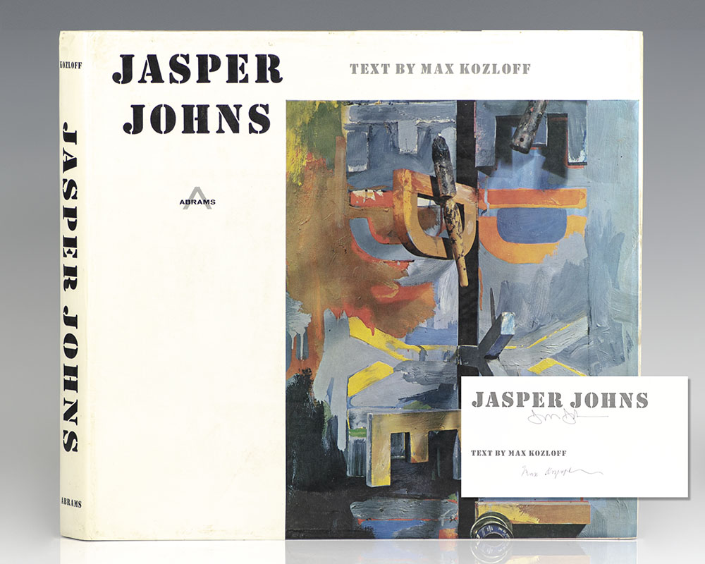 Jasper Johns First Edition Signed Rare Book