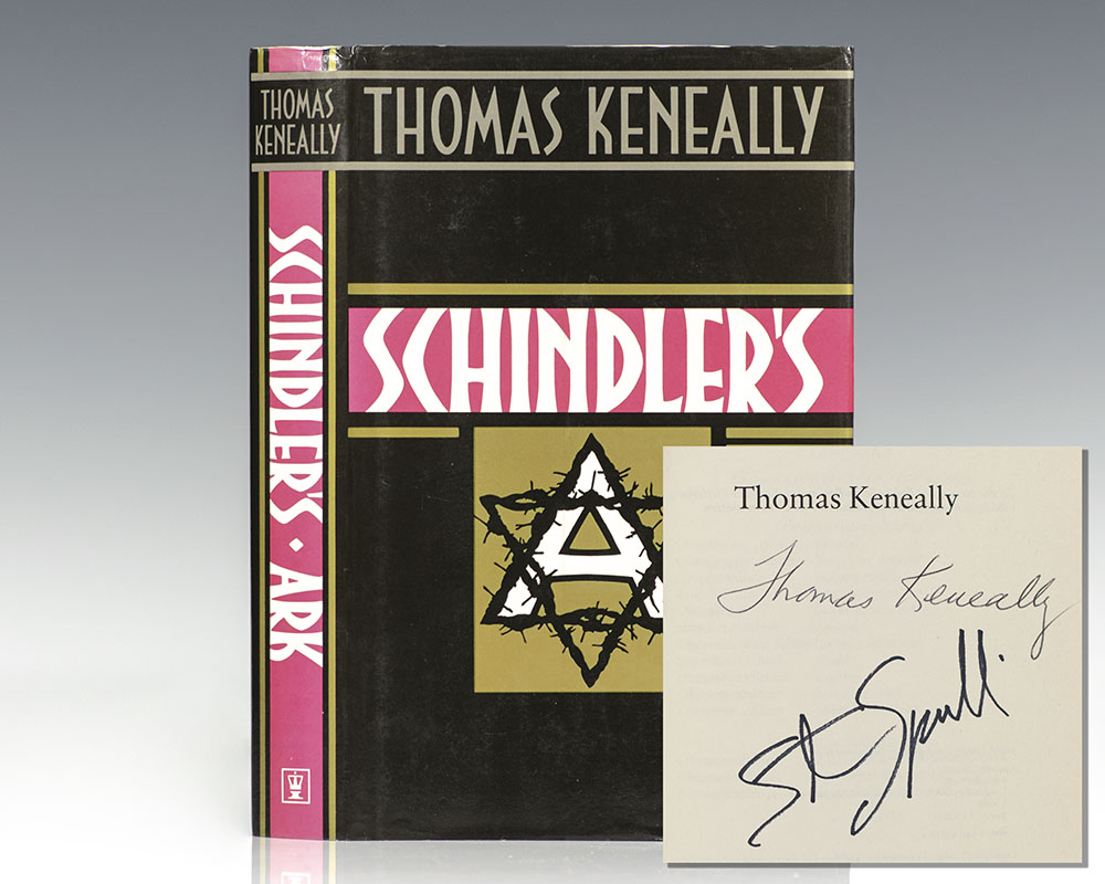 Schindler's List Signed shops Hardcover Book 1st Edition 2nd Printing