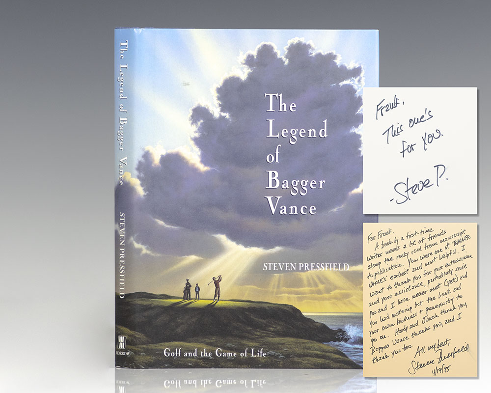 Livro the legend of bagger vance de steven pressfield (inglês