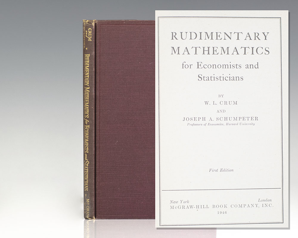 Rudimentary Mathematics for Economists and Statisticians. - Raptis