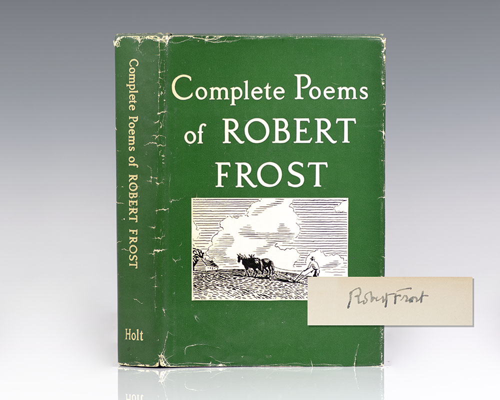 Collected Poems of Robert Frost First Edition Signed