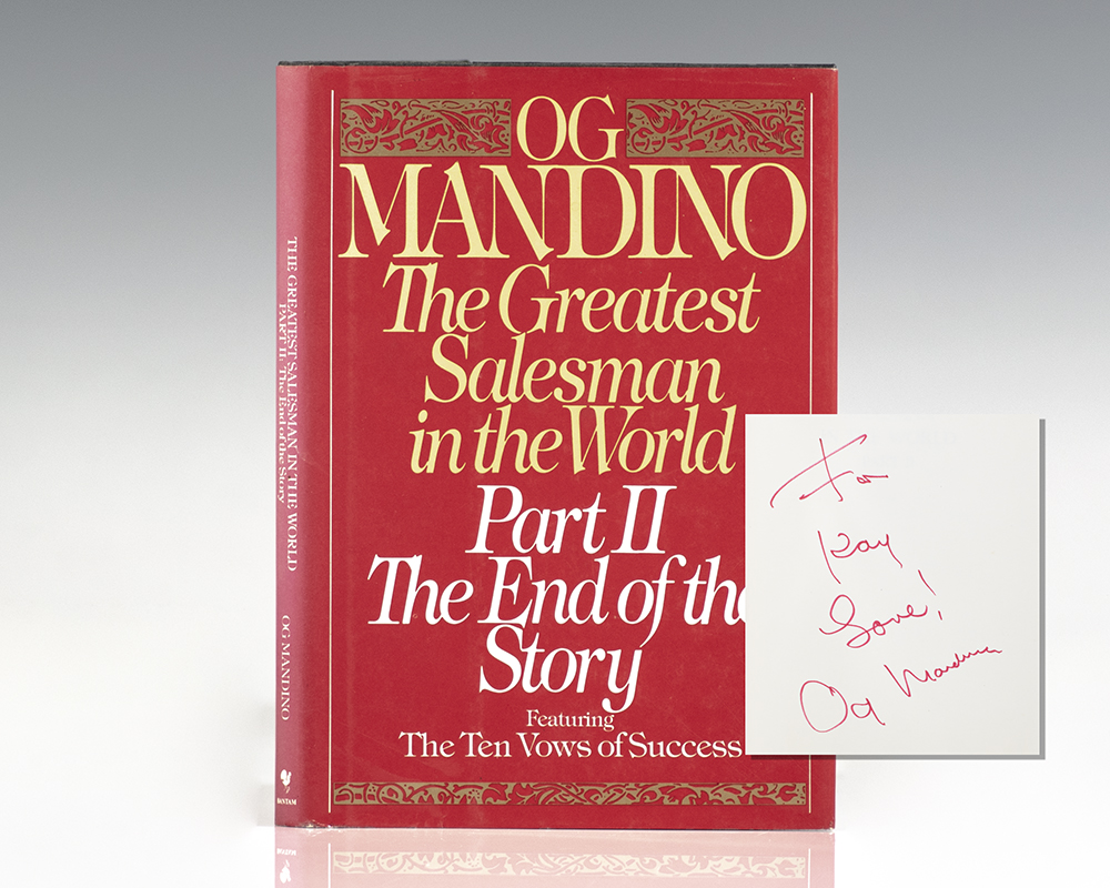 The Greatest Salesman in the World, Part II by Og Mandino