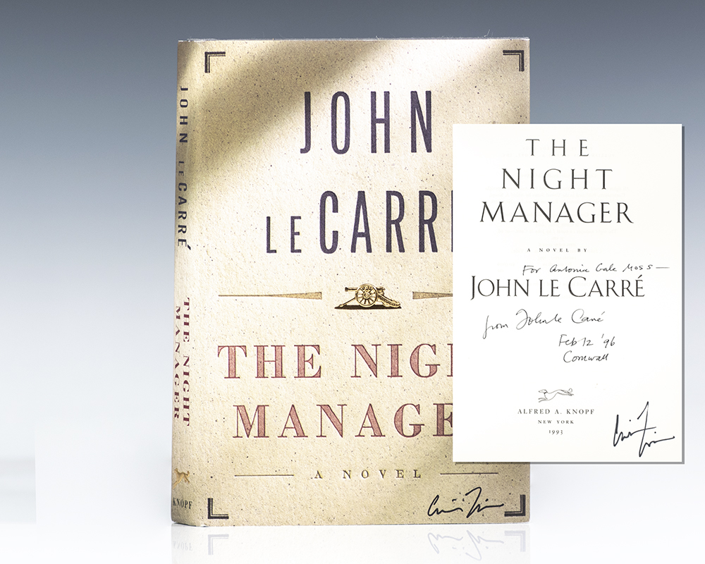 The Night Manager John Le Carre First Edition Signed