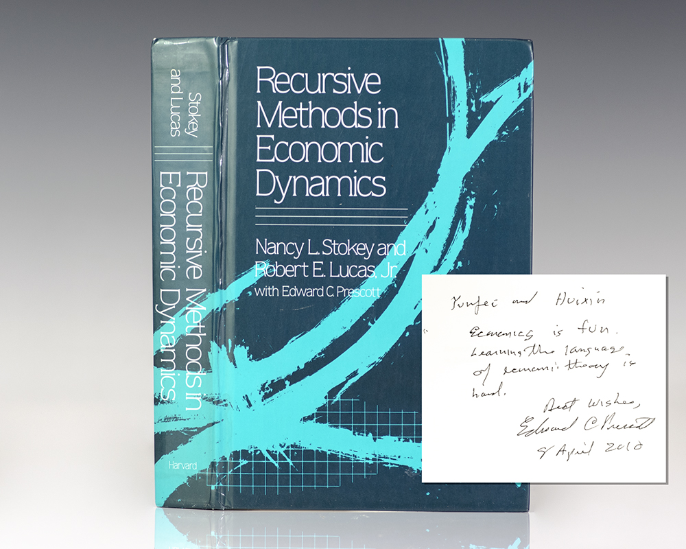 Recursive Methods in Economic Dynamics. - Raptis Rare Books | Fine 