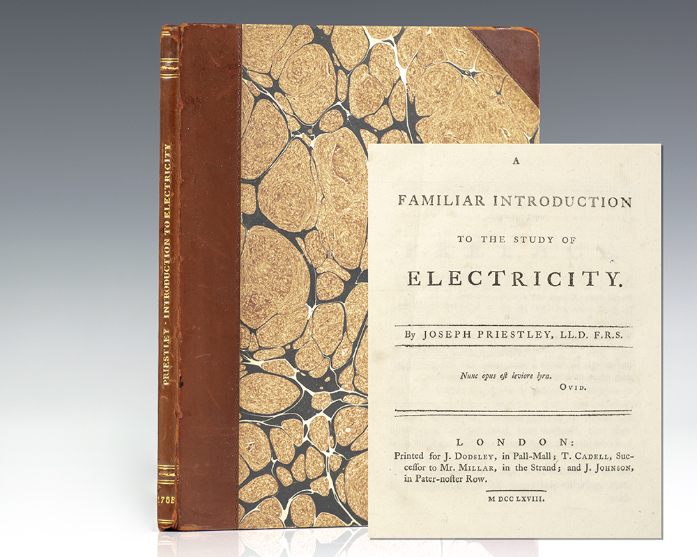 A Familiar Introduction to the Study of Electricity. Raptis Rare