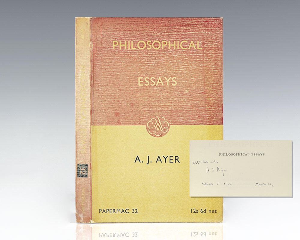 philosophical essays books