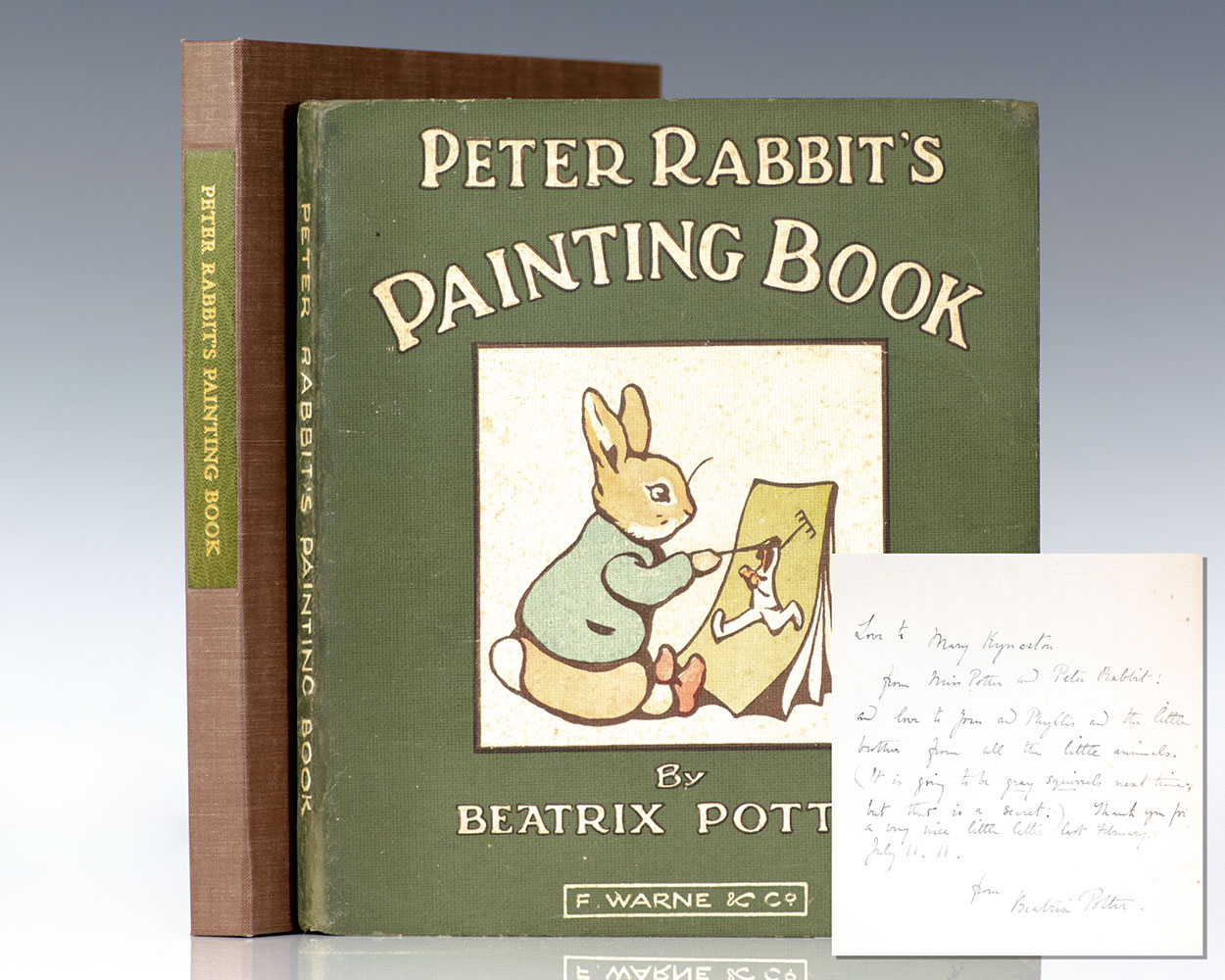 Peter Rabbit's Painting Book. - Raptis Rare Books  Fine Rare and  Antiquarian First Edition Books for Sale