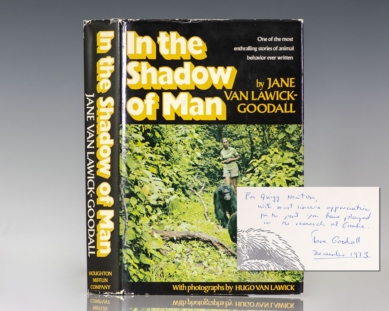 in the shadow of a man jane goodall